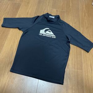 ラッシュガード QUIKSILVER クイックシルバー 黒　レディースM