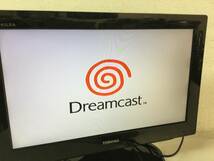 SEGA Dreamcast ドリームキャスト HKT-3000 本体 クリア スケルトン HKT-7100 ブロードバンドアダプター_画像2