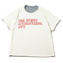 ■NIKE NSW CIRCA REVERSIBLE TEE グレー/クリーム 新品 Lサイズ ナイキ スポーツウェア サーカ リバーシブル Tee DQ4248-073_画像4