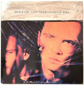 UK ORIGINAL 1991 レコード 7“ Hue And Cry Long Term Lovers Of Pain ヒュー&クライ Four-track EP Exclusive live tracks Circa YR71