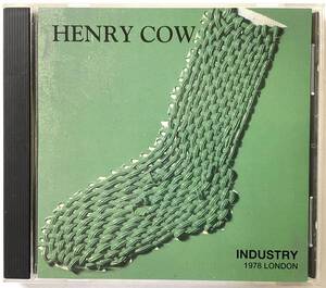 CD レア盤 入手困難 UNOFFICIAL RELEASE HENRY COW Live in LONDON 1978 INDUSTRY Fred Frith Chris Cutler John Greaves Lindsay Cooper