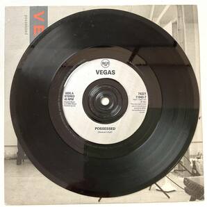 UK ORIGINAL レコード 7“ Vegas TERRY HALL DAVE STEWART Possessed 1992 RCA743211104371/ SPECIALS Eurythmics TOURISTS FB3の画像4