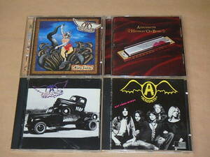 エアロスミス CD4枚セット　/　Get Your Wings　/　HONKIN ON BOBO　/　Pump　/　Nine Lives　/　輸入盤　Aerosmith