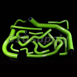  radiator hose ECR33 ER34 Skyline heater hose NEO6 green RB25DET Nissan GPI