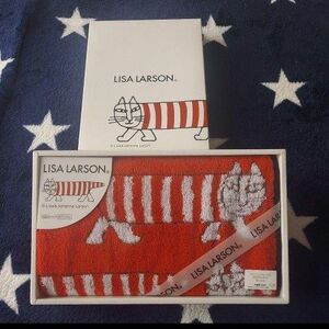 LISA LARSON リサラーソン☆ウォッシュタオル☆ハンドタオル☆新品