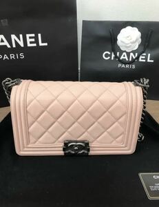 レア☆本物 CHANEL ボーイシャネル ショルダーチェーンバッグ　マトラッセ