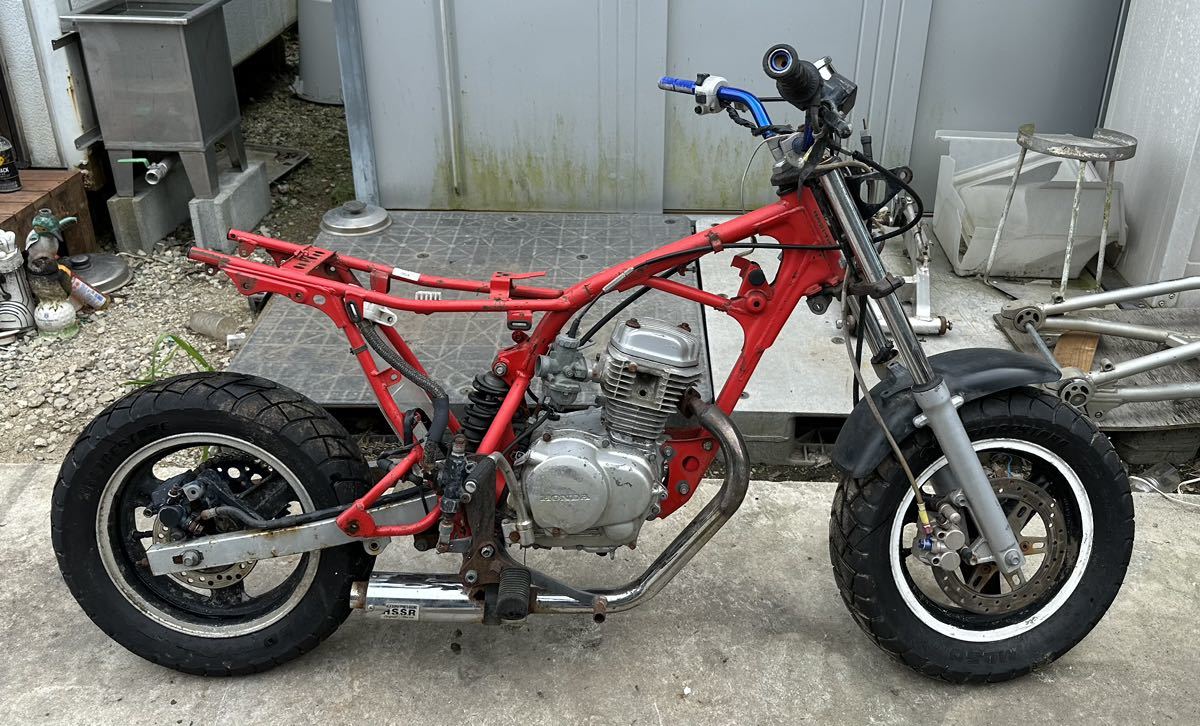 ヤフオク! -「モンキー」(部品取り車) (オートバイ車体)の落札相場