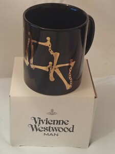 Vivienne Westwood MAN　ノベルティ　マグカップ　非売品　限定　オーブ　ブラック　ゴールド　レア