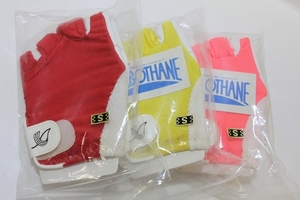 【A068】 Перчатки для резки пальцев размера S Розовый, Красный, Желтый, Утилизация запасов