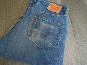 78k Levi's リーバイス 501 デニムジーンズ　ユーズド加工w32