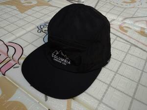  prompt decision!![1 times have on ] Colombia hat cap men's lady's Concorde li bar PU5619 black black Columbia