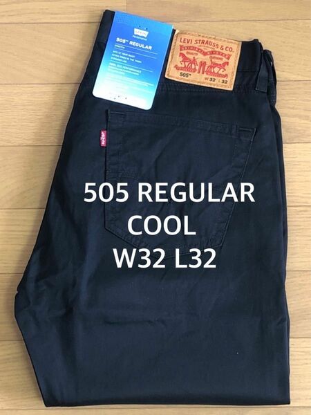 Levi's 505 REGULAR FIT COOL W32 L32