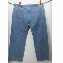 Levis リーバイス　ジーンズ 550 w48 122cm リラックス 　メキシコ製　大きい　BIG　アメカジ古着　sy3607_画像2