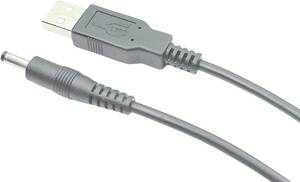 USB→DC(外径4mm内径1.7mm)電源供給ケ－ブル