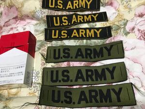 US ARMY ワッペン 6枚セット 機械織り ベトナム戦米軍 ファティーグ ユーティリティーシャツ　ジャケット M65 フィールドジャケット