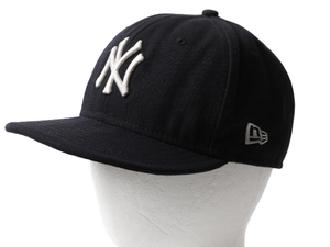 ■ ニューエラ x ヤンキース ベースボール キャップ 57.7cm / 古着 NEW ERA 帽子 MLB オフィシャル メジャーリーグ 大リーグ 野球 59FIFTY