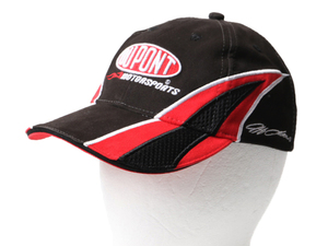 ■ ナスカー オフィシャル CHASE DUPONT 企業 ロゴ刺繍 ベースボール キャップ フリーサイズ 古着 帽子 チェイス 企業物 NASCAR レーシング