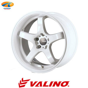 VALINO ヴァリノ 武将×Advanti RACING GV117D ホイール 17インチ×9.5J 5H 114.3 +15 ホワイト 1本