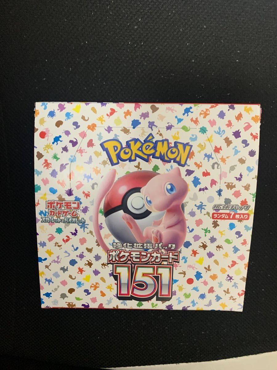 予約中!】 ポケモンカード151 1 BOX分 20パック ポケモンカードゲーム