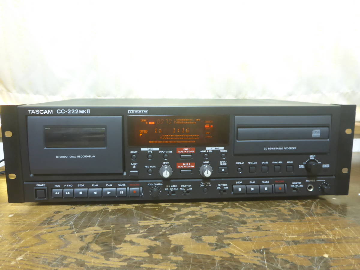 ヤフオク! -「tascam cc-222」の落札相場・落札価格