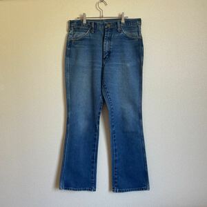 80s 90s wrangler ラングラー デニムパンツ ブーツカット フレア 34×32 USA製 vintage ヴィンテージ 古着