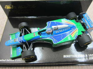 ミニチャンプス 1/43 BENETTON FORD ベネトン フォード B193B J.J.レート