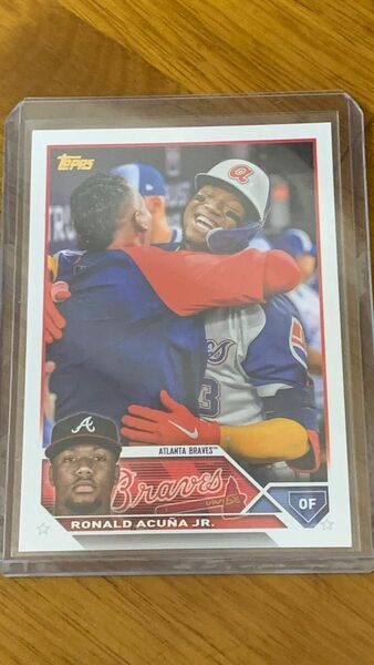 【SSP！】Ronald Acuna Jr MLB 2023 TOPPS SERIES1 SSP アクーニャjr