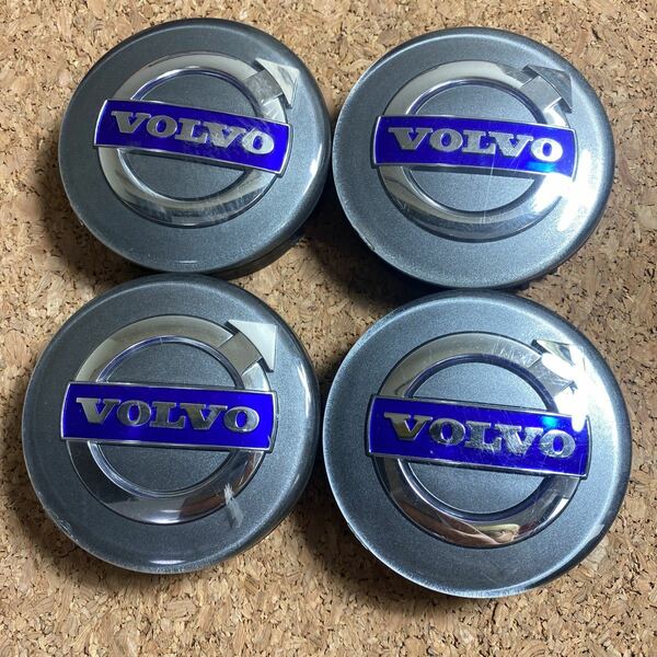 ★即決 送料無料★ X020 正規品 VOLVO ボルボ 純正ホイール　オーナメント　センターキャップ 4個セット