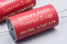 JANTZEN　Superior Z-Cap オーディオ用フィルムコンデンサ　4.7μF／800V　2個セットA_画像2