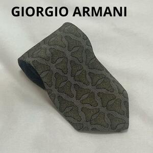 GIORGIO ARMANI ジョルジオ アルマーニ イタリア製 シルクネクタイ　メンズ　中古　used