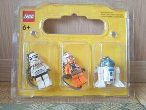 Lego Star Wars Keychain - Storm Trooper / Luke Pilot / R2-D2 комплект 