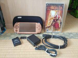 PSP 2000 Copper + иностранная версия God of War Chains of Olympus комплект рабочее состояние подтверждено 