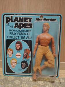 Mego 1967 year Planet of The Apes - Alan Verdon package breaking the seal ending retro rare 