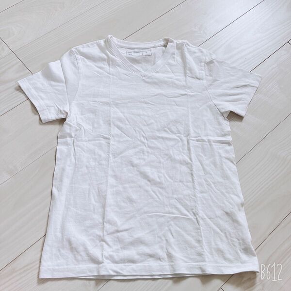 トップス Tシャツ ホワイト シンプル 無地 Sサイズ ジーユー GU