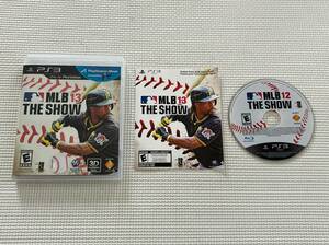 ☆北米版☆　23-PS3-109　プレイステーション3　MLB13 THE SHOW　動作品　PS3　プレステ3