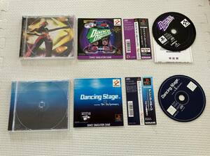 23-PS-481　プレイステーション　ダンスレボリューション, ダンシング・ステージ 　セット　動作品　PS1　プレステ1