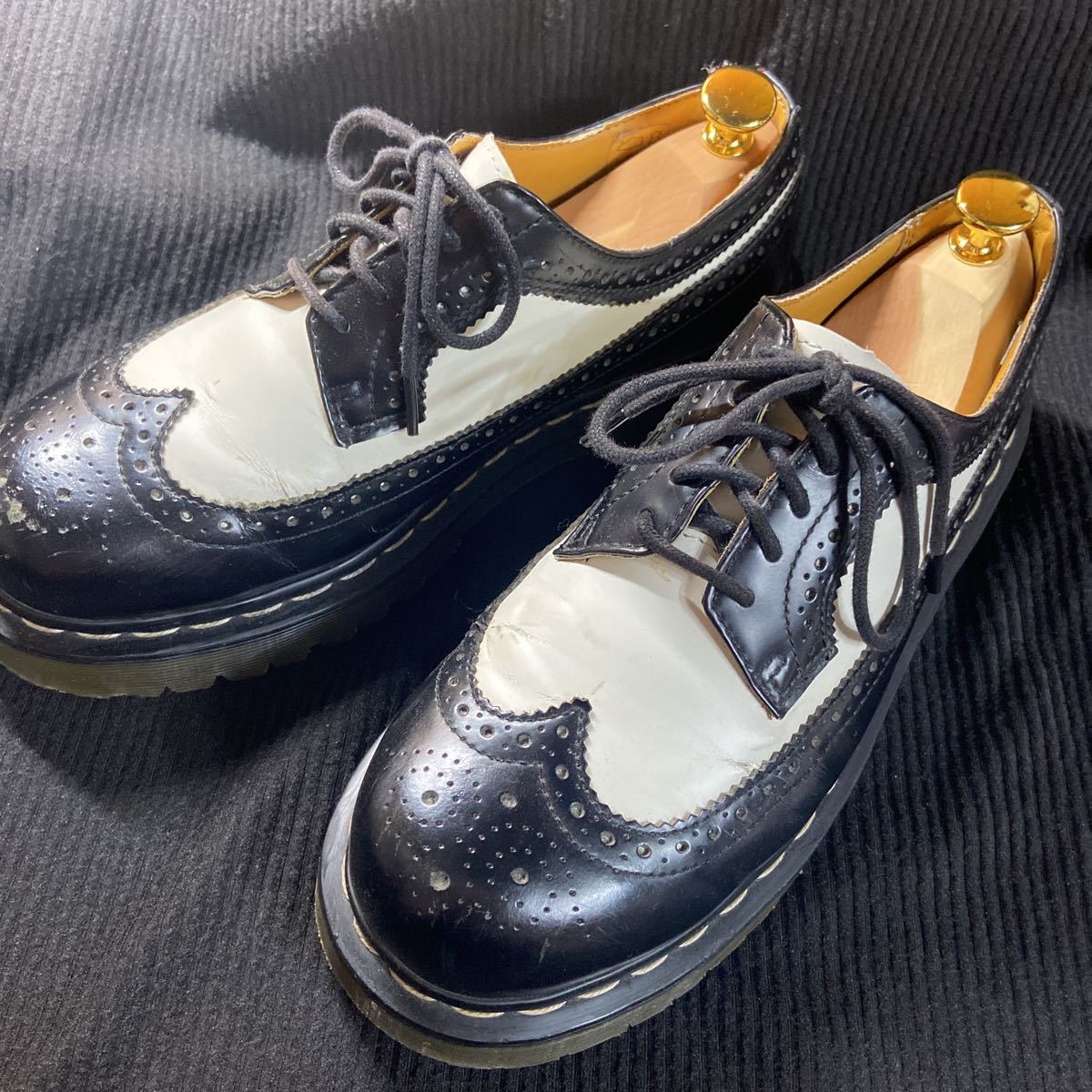 Yahoo!オークション  dr martens ウイングチップ ドクターマーチン