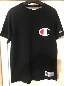 ショートスリーブTシャツ アクションスタイル チャンピオン(C3-R304)サイズL 黒