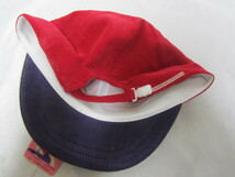 キューティーハニーF　フラッシュ　キャップ 帽子　赤　54cm　全日本帽子協会　日本製　綿100％　タグ付き　デットストック　未使用品_画像5