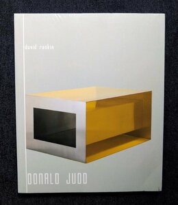  new goods # Donald *jado foreign book Donald Judd Mini ma lure to solid work * sculpture David Raskin