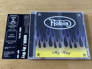 ROBIN MY WAY 検:ロビン 1st CD ロカビリー サイコビリー Rockabilly Psychobilly Monster a Go Go's モンスターアゴーゴーズ SA Ninjamanz