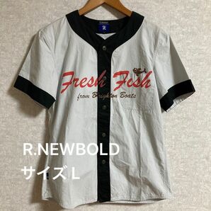 R.NEWBOLD ベースボールシャツ　ポールスミス　サイズ L