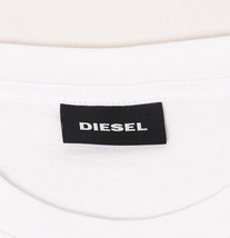 新品 DIESEL ディーゼル クルーネック プリントTシャツ T-DIEGOS-E35 ホワイト S_画像7