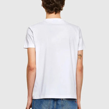 新品 DIESEL ディーゼル クルーネック プリントTシャツ T-DIEGOS-E35 ホワイト S_画像3