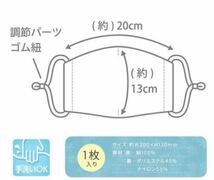 マスクール プラス さらっと快適 キッズマスク ティラノサウルス 10枚セット_画像6