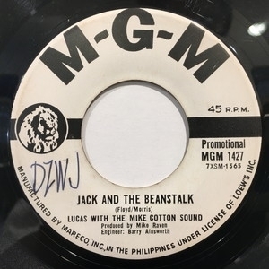 【新宿ALTA】LUCAS AND THE MIKE COTTON SOUND/JACK AND THE BEANSTALK(MGM1427)