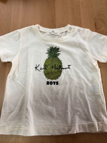 カールヘルム Karl Helmut Tシャツ ベビーピンクハウス 80