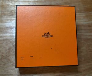 HERMES エルメス 空箱 小物ケース 13×13×3 中古品【4260】K