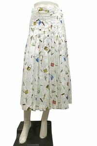 [ used ]Mademoiselle NONNONmado moa zeru non non skirt reti-s flax 100%linen100% spring summer popular brand 