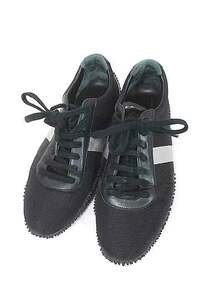 [ б/у ]BALLY Bally обувь спортивные туфли женский черный Япония размер 23.5cm